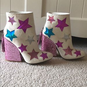 Y.R.U. Gem Star Ankle Boots